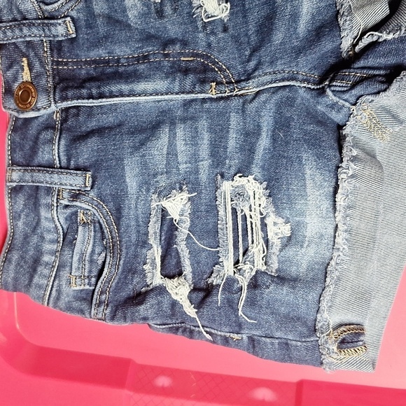 SO DENIM SHORTS SIZE 0/24W - Picture 2 of 4